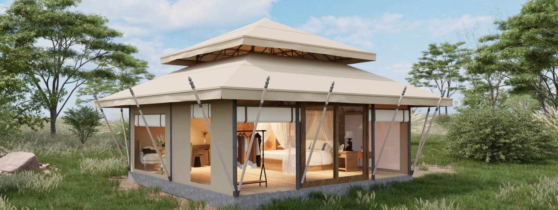 大渡口区户外野奢帐篷